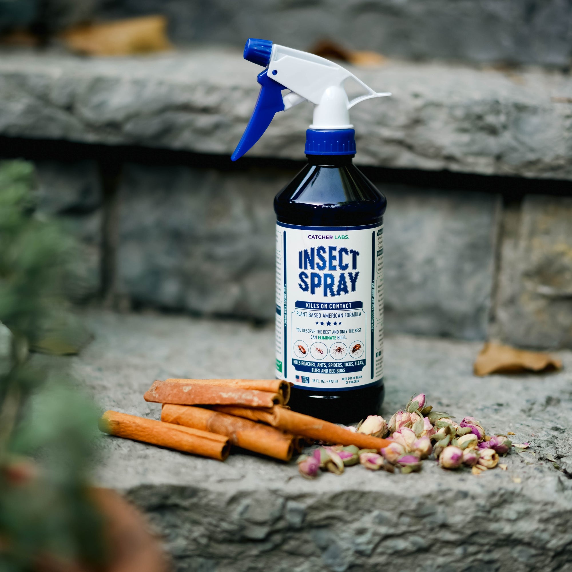 Natural Insect Spray for Indoor and Outdoor | 16 Fl. Oz – Catcher Labs